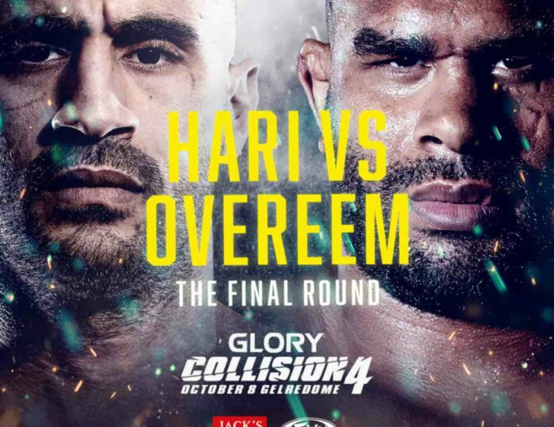 Event poster for GLORY Collision 4