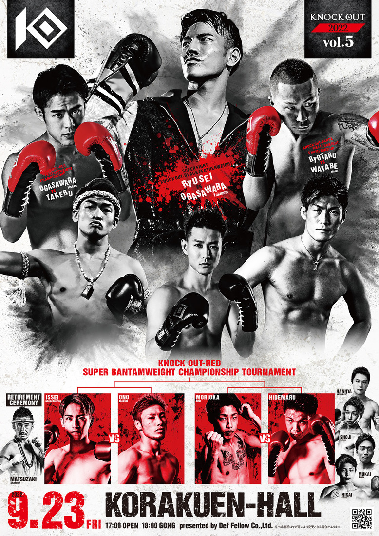 Event poster for Knockout 2022 vol. 5
