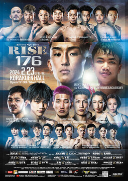 Event poster for RISE 176
