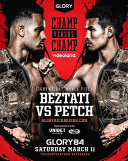 Event poster for Glory 84