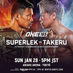 Event poster for ONE 165