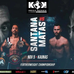 Event poster for KOK World Series in Kaunas